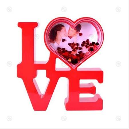 Love Tasarımlı Led Işıklı Kar Küresi