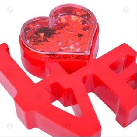 Love Tasarımlı Kar Küresi