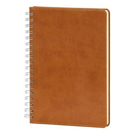 2024 Günlük Spiralli Ajanda - 17x24 cm - 336 Sayfa - Çizgili